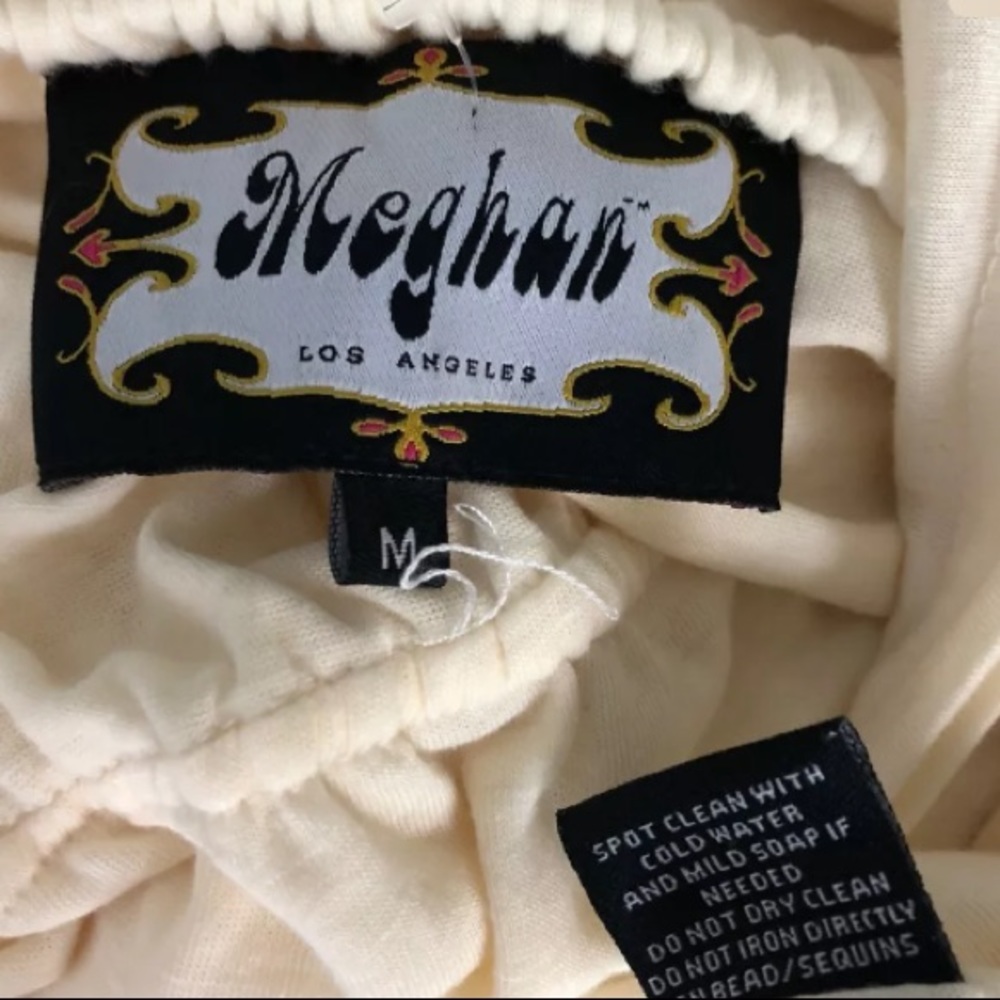 Meghan Fabulous Beaded Embroidered Boho Dress - Picture 8 of 8